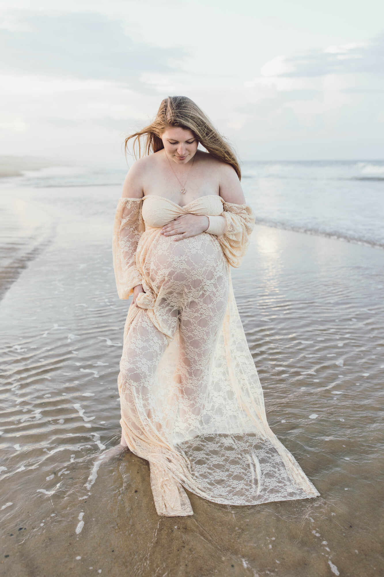 Engagement photography session on Fenwick Island