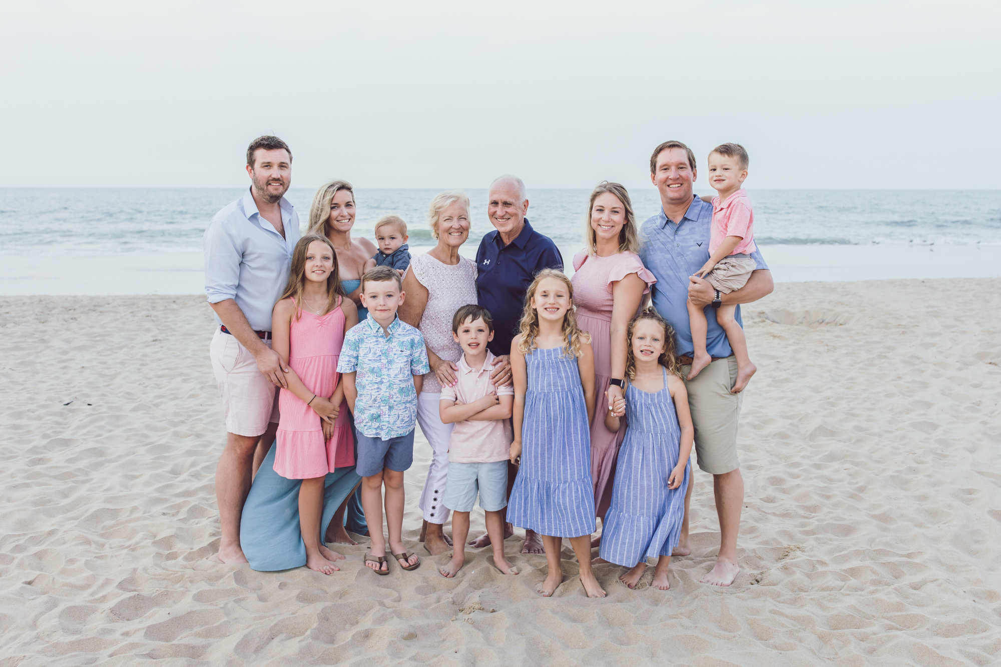 Golden hour portrait on Fenwick Island