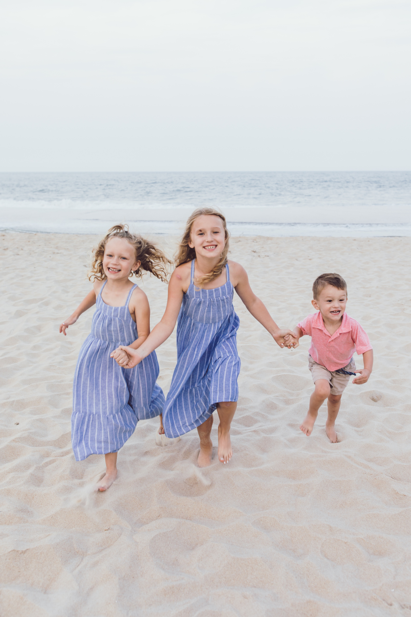Kids playing in the sand on Fenwick Island