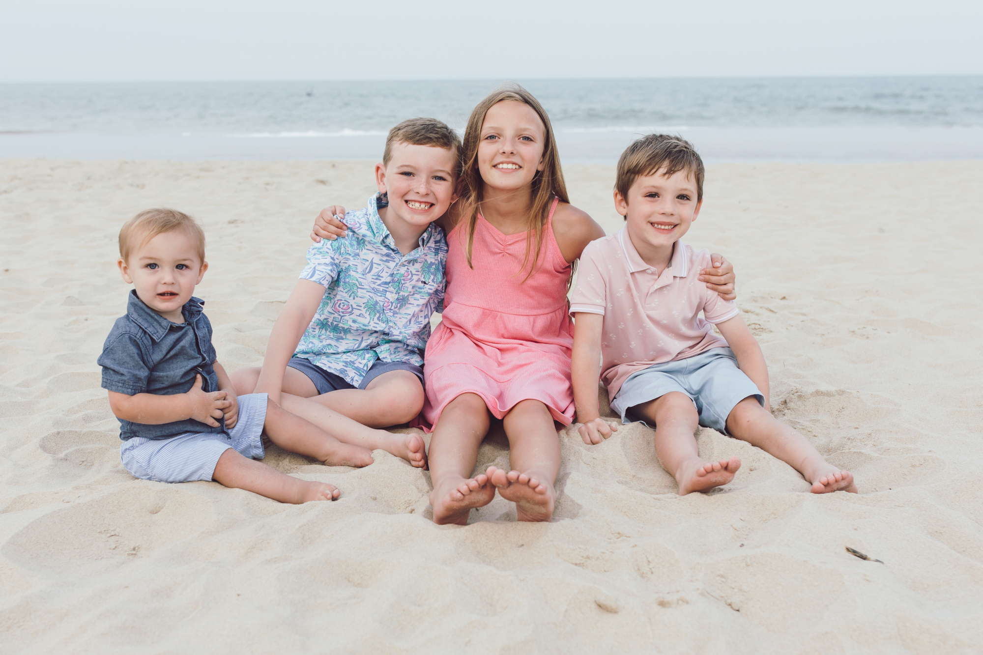 Shoreline portrait on Fenwick Island Delaware